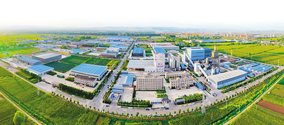 发展势头强劲的定襄经济技术开发区庄力产业集聚区。.jpg